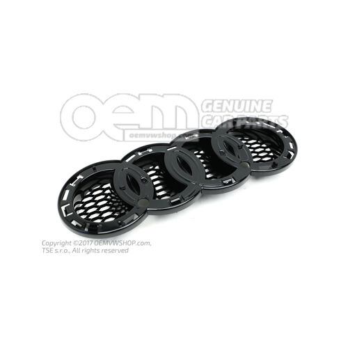 Adapter czarno-błyszczący Audi RSQ3 8U 8U0853391  T94