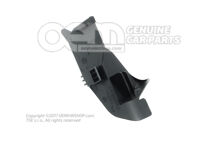 Osłona zawiasu w kolorze czarnym, satynowym 1J0823629D 01C (1)