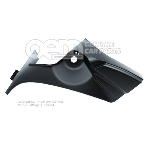Część okładki satynowo czarna 7M3853187H 01C