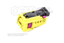 Płaska obudowa styków z mechanizmem blokującym styki, element sprzęgający, wiązka przewodów do wnętrza 4H0972773A (1)