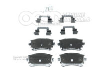 1 komplet klocków hamulcowych do hamulca tarczowego Audi A8/S8 Quattro 4E 4E0698451A 1 komplet klocków hamulcowych do hamulca tarczowego Audi A8/S8 Quattro 4E 4E0698451A