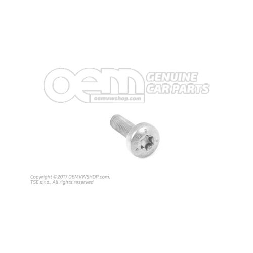 Śruba z łbem sześciokątnym płaskim N  91096801