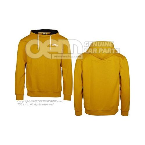 Bluza z kapturem, rozmiar M, unisex, żółta, kolekcja T-Roc