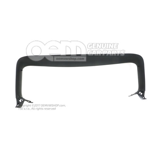 Panel wykończenia pokrywy tylnej satynowo czarny Seat Ateca 57 575867603A 9B9