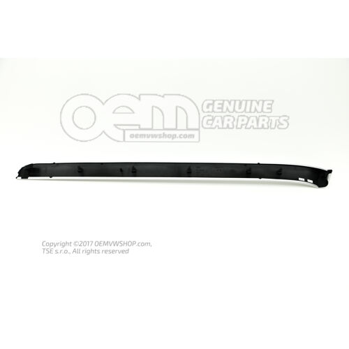 Wykończenia aluminiowe szczotkowane w kolorze srebrnym 8H0867410G 1NK