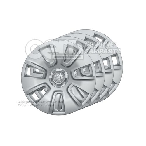 1 zestaw pierścieni do kołpaków 658071456A