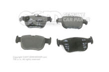 1 zestaw klocków hamulcowych do hamulców tarczowych o rozmiarze 272X10MM 5WA698451