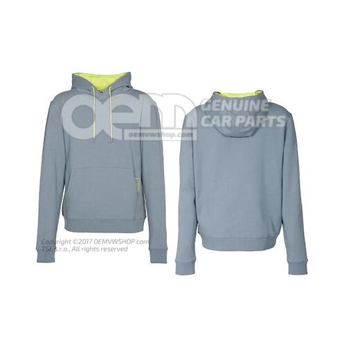 Bluza z kapturem, rozmiar M, unisex, kolor szary, kolekcja golfowa