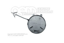 Osłona ucha holowniczego refleksyjna srebrna matowa 6F9807441A U34 (1)