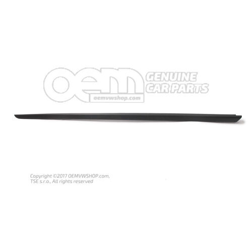 Listwa deflektora wody, satynowo czarna 8V5854328A 9B9