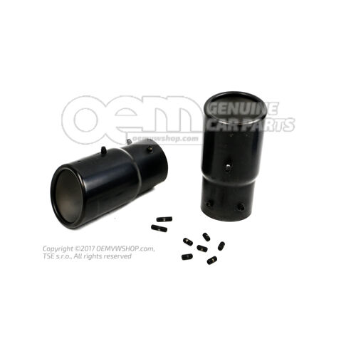 Nakładka rury wydechowej czarna 5G0071911  041