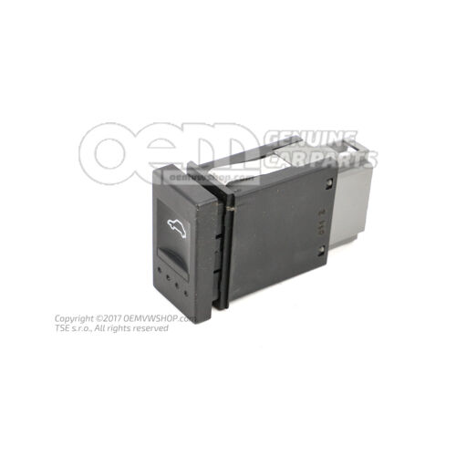 Przełącznik do dachu przesuwnego materiałowego, satynowy czarny 6N0959727C 01C