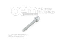 Śruba z łbem gniazdowym z łbem gniazdowym sześciokątnym (kombinacja) M6X45 N  90338204 (1)