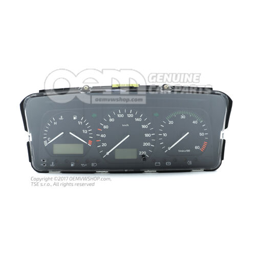 Instrument Combi w kolorze satynowo czarnym 7D0919881GX01C