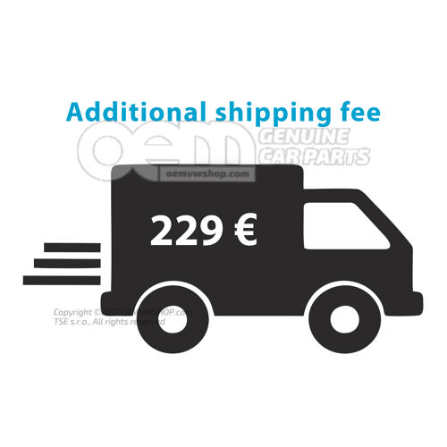 Dodatkowa opłata za wysyłkę 229,99 € 229E
