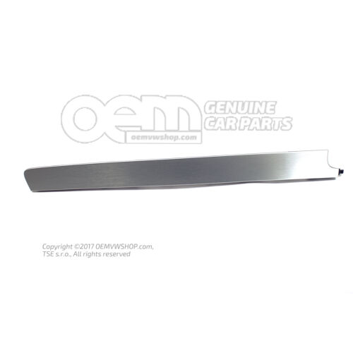 Wykończenie ze szczotkowanego aluminium 3C1857212AC20V