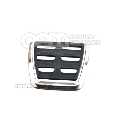 Nakładka na pedał hamulca nożnego Stal nierdzewna szczotkowana 8W2723173  ZF7