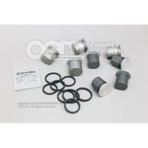 Komplet uszczelek obudowy zacisku hamulcowego 3D0698471