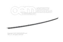 Wykończenia satynowe w kolorze czarnym 8S0807833B 3FZ