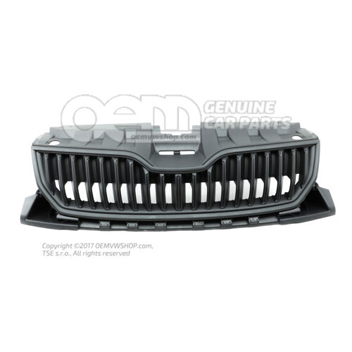 Kratka satynowa czarna Skoda Fabia 3V 6V0853653A 9B9