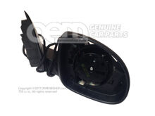 Obudowa lusterka zewnętrznego satynowa czarna 5L1857508AB9B9