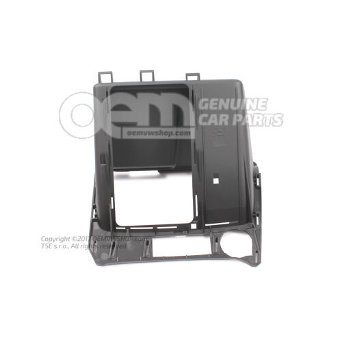 Wkład do szuflady satynowy czarny Seat Leon 5F 5F1857974A 1QB