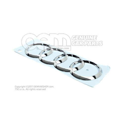 Emblemat AUDI chromowany 4G5853742  2ZZ