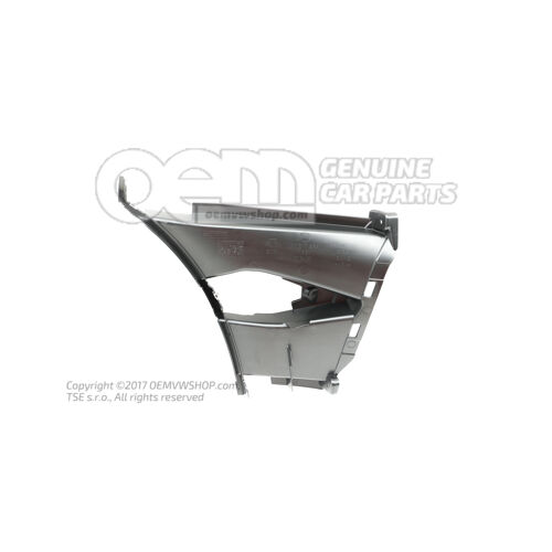 Prowadnica powietrza Satynowa czerń 5FF807161  9B9