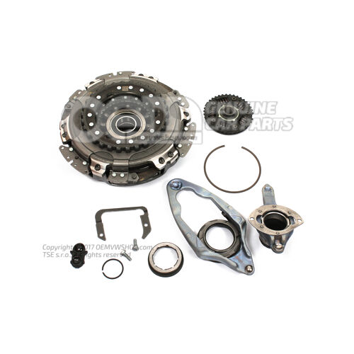 Genuine dry dual clutch repair kit  for 0AM / DQ200 7 speed DSG Gearboxes