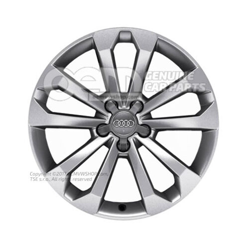 Felga aluminiowa diamentowa srebrna Audi Q5 8R 8R0071498  8Z8