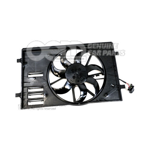 Wentylator chłodnicy z pierścieniem wentylatora 5Q0121203EA