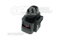 Obudowa styku płaska z blokadą styku element sprzęgający centralny zestaw przewodów 1J0973715 (2)