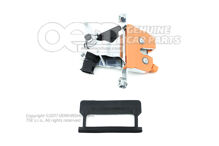 Zamek pokrywy awaryjny pomarańczowy Skoda Octavia 1U 1U6827501J 209 (1)