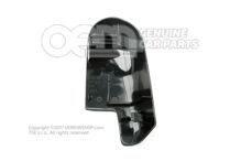 Osłona prowadnicy soul (czarna) 8L0881087  4PK (1)