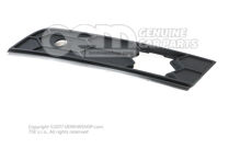 Osłona lampy przeciwmgielnej satynowa czarna Skoda Yeti 5L 5L0807682B 9B9