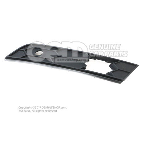 Osłona lampy przeciwmgielnej satynowa czarna Skoda Yeti 5L 5L0807682B 9B9