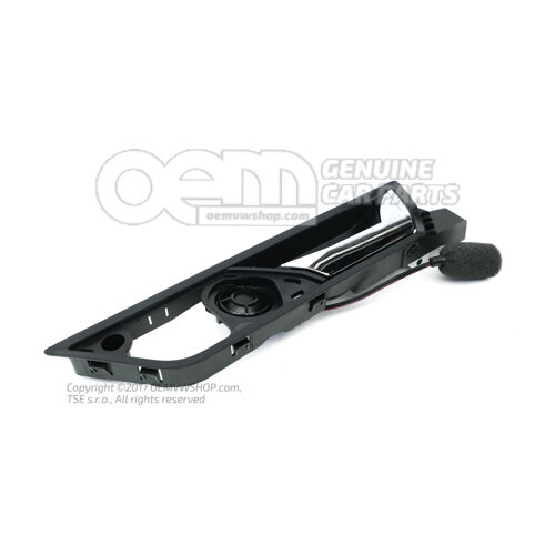 Siłownik wewnętrzny chrom Skoda Fabia 3V 6V0837222A 2ZZ