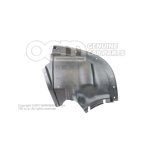 Guard plate for engine Golf 4 R32 right  hand side