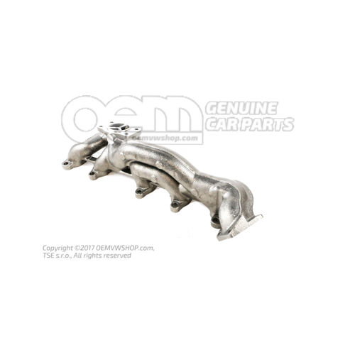 Kolektory wydechowe Audi Quattro/Sport URQUATTRO 85 035129591BC