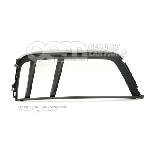 Rama czarna Audi R8 Coupe/Spyder 4S 4S0807676A 3FZ
