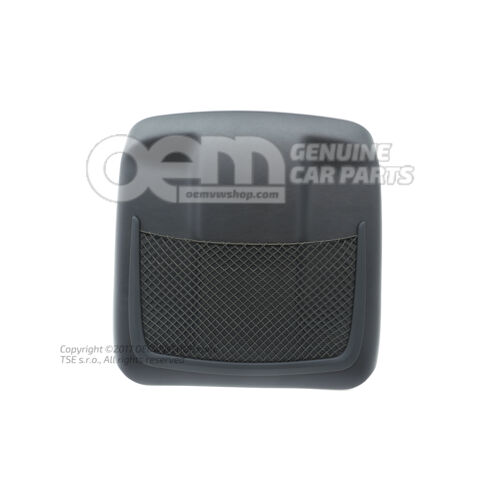 Pokrycie oparcia fotela z siatką na mapy soul (czarne) 4F0881969C 1AD