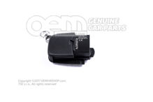 Nadajnik centralnego zamka sterowanego radiowo, satynowy czarny Audi A3 Sedan/Sportback 8P 8P0837231  01C (2)