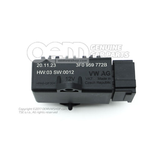 Jednostka sterująca ogrzewaniem siedzeń 3F0959772B