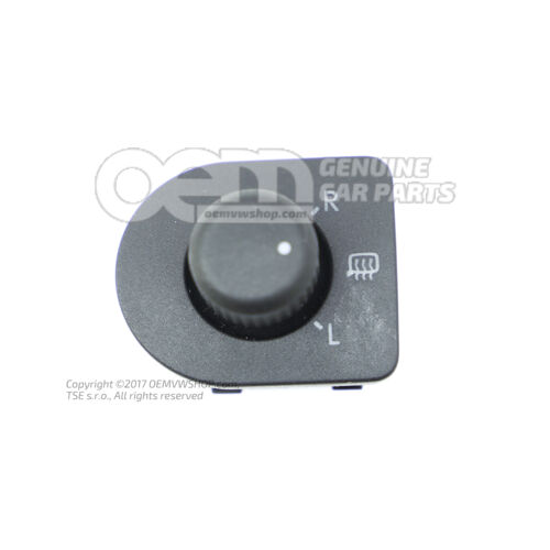 Przełącznik regulacji lusterek zewnętrznych satynowo czarny 1U2959565L 01C
