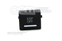 Przełącznik elektronicznego programu stabilizacji -ESP- soul (czarny) 8P0927134C 5PR