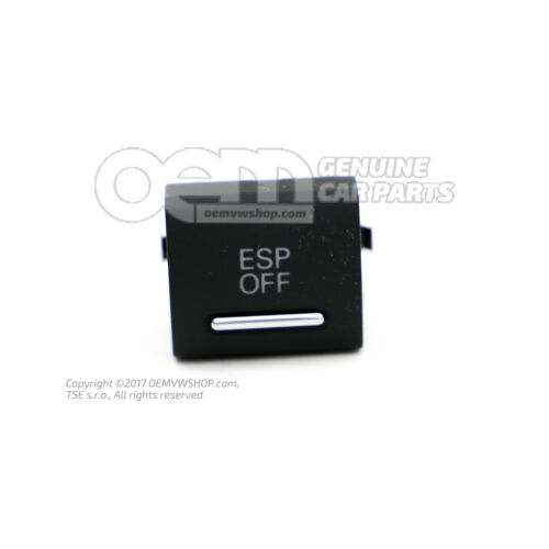 Przełącznik elektronicznego programu stabilizacji -ESP- soul (czarny) 8P0927134C 5PR