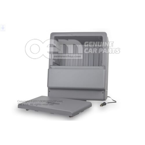 Coolbox flanelowy w kolorze szarym 703862801B U71