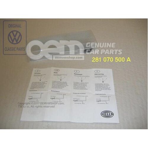 Lampka wewnętrzna Volkswagen Campmobil LT 7E 281070500A