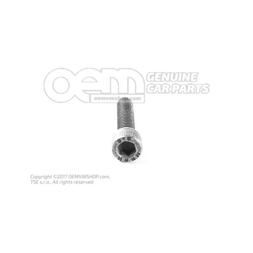 Śruba z łbem gniazdowym z łbem sześciokątnym M6X25 N  01470514