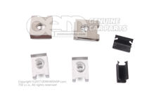 1 zestaw elementów mocujących do spoilera 8P0898051A (1)